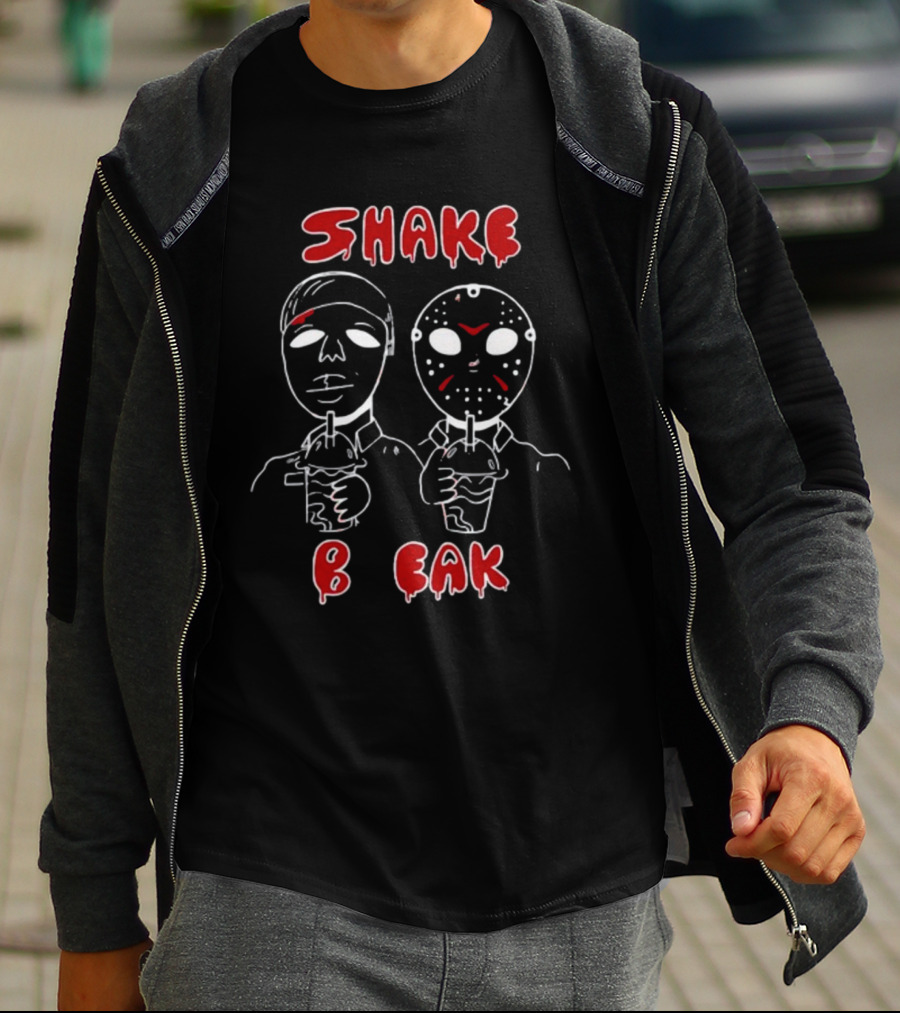 Shake Break Friday Mask Style By Livingdisplay T-Shirt