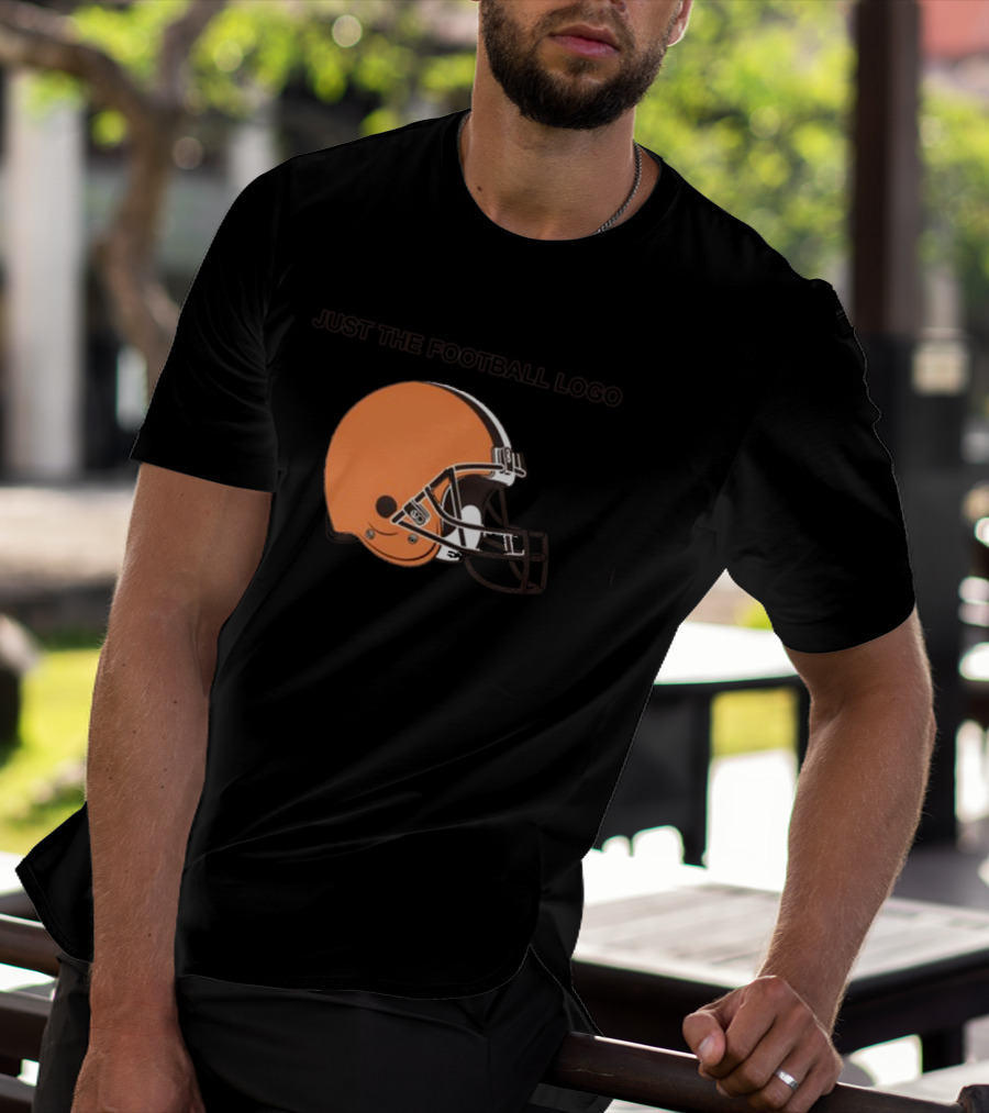 Cleveland Just The Football Helmet T-Shirt