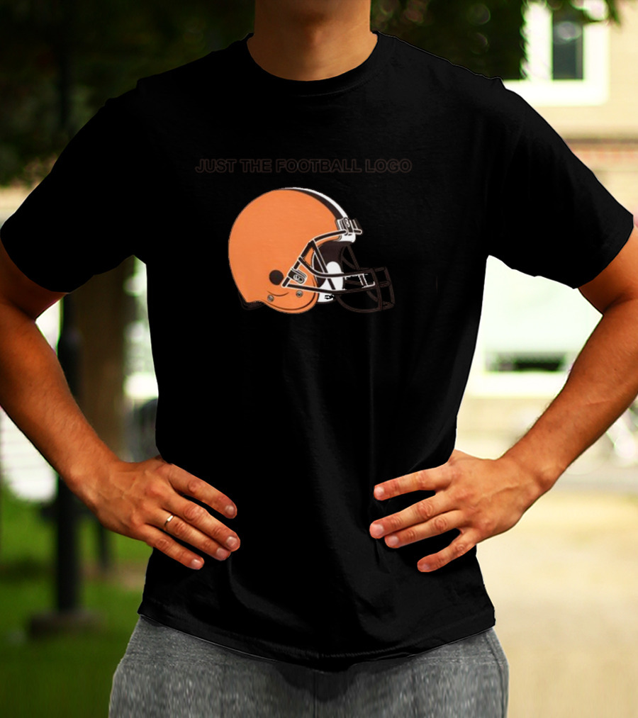 Cleveland Just The Football Helmet T-Shirt