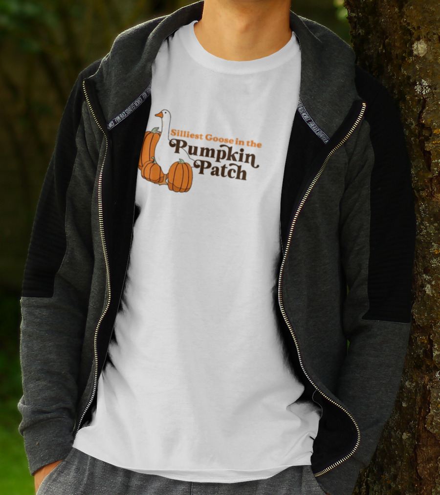 Silliest Goose In The Pumpkin Patch T-Shirt