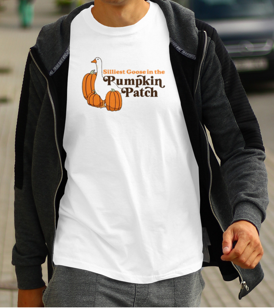 Silliest Goose In The Pumpkin Patch T-Shirt