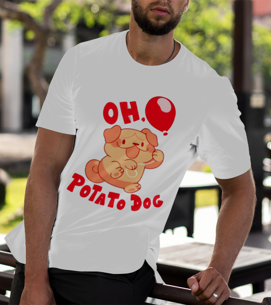 Bandwear Parry Gripp Oh Potato Dog With Balloon T-Shirt
