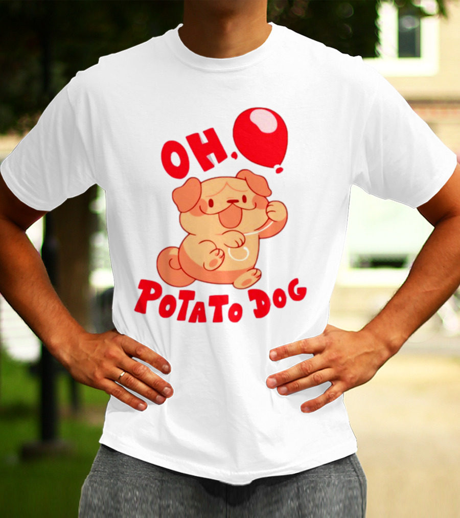 Bandwear Parry Gripp Oh Potato Dog With Balloon T-Shirt