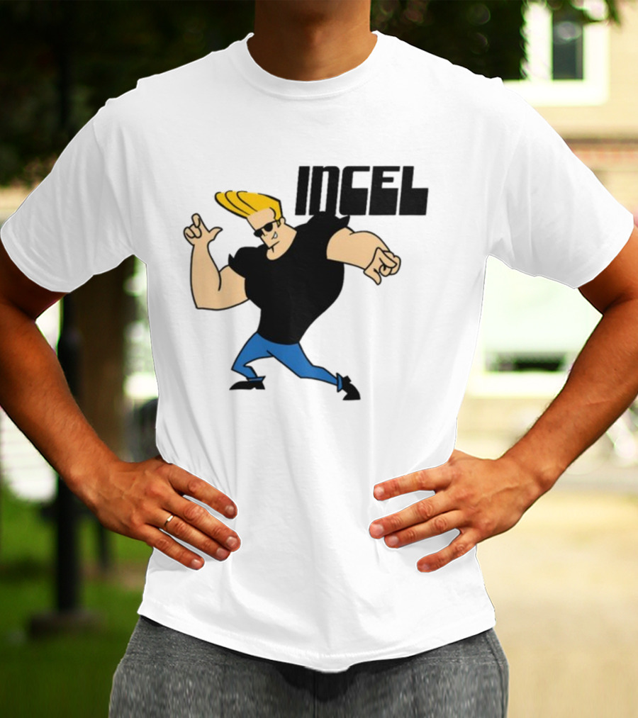 Incel Character With Blond Hair And Sunglasses T-Shirt
