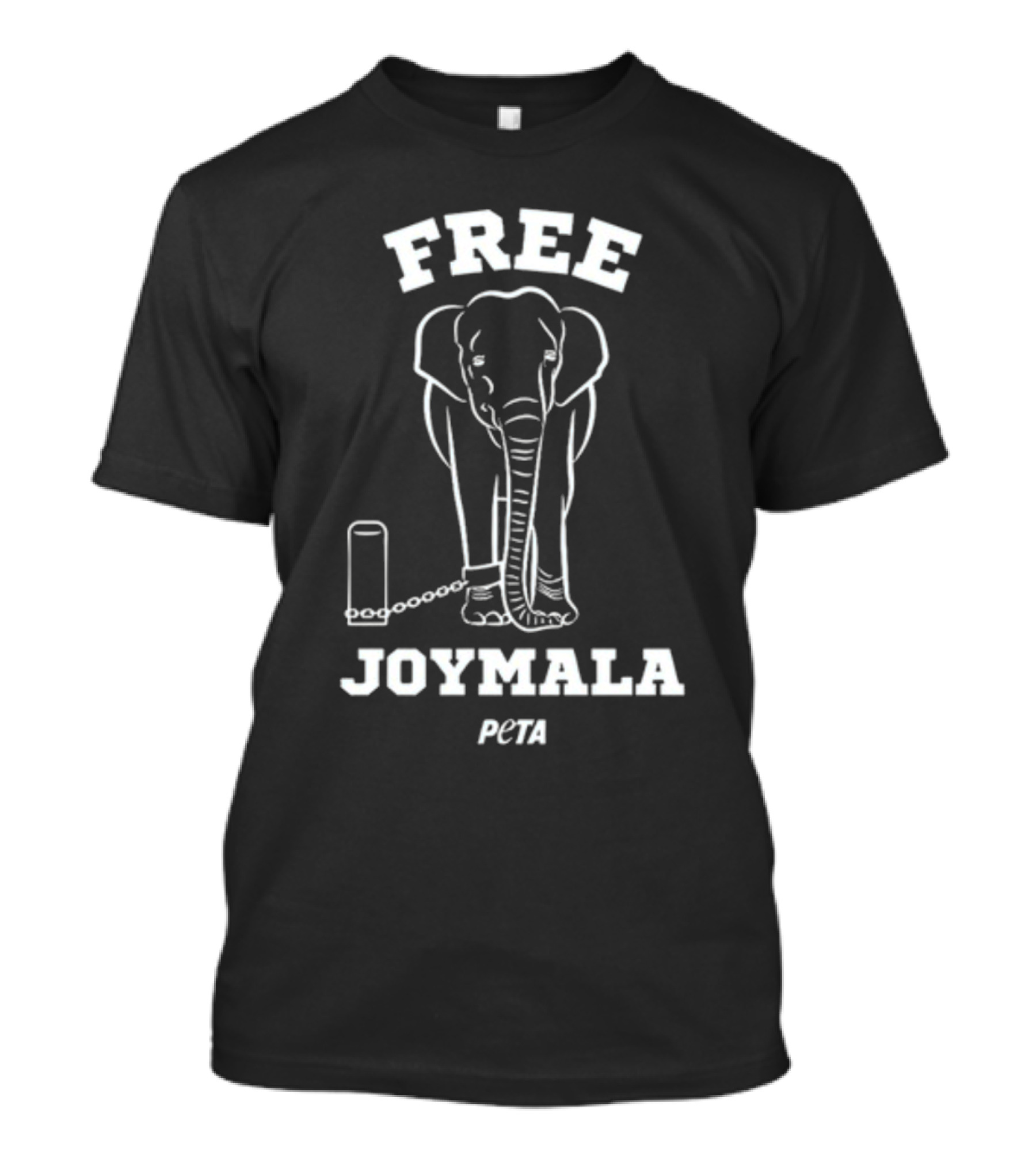 FREE JOYMALA PETA Elephant T-Shirt