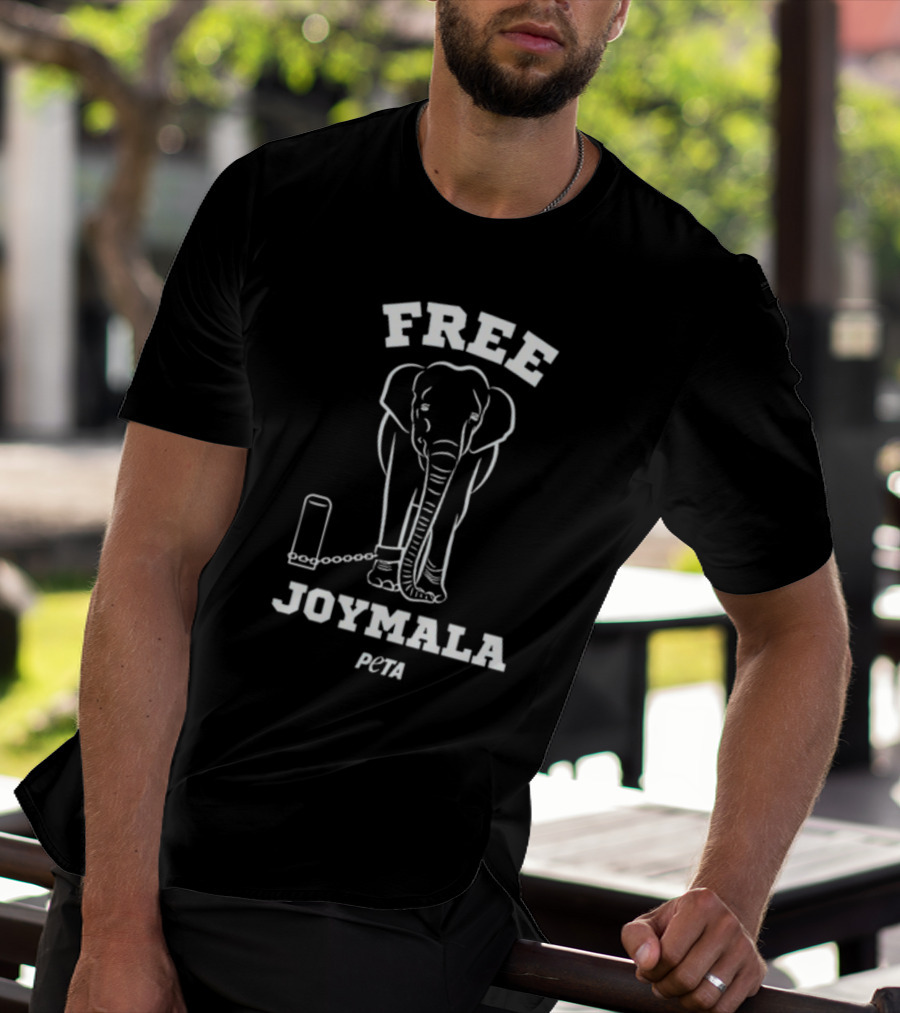 FREE JOYMALA PETA Elephant T-Shirt