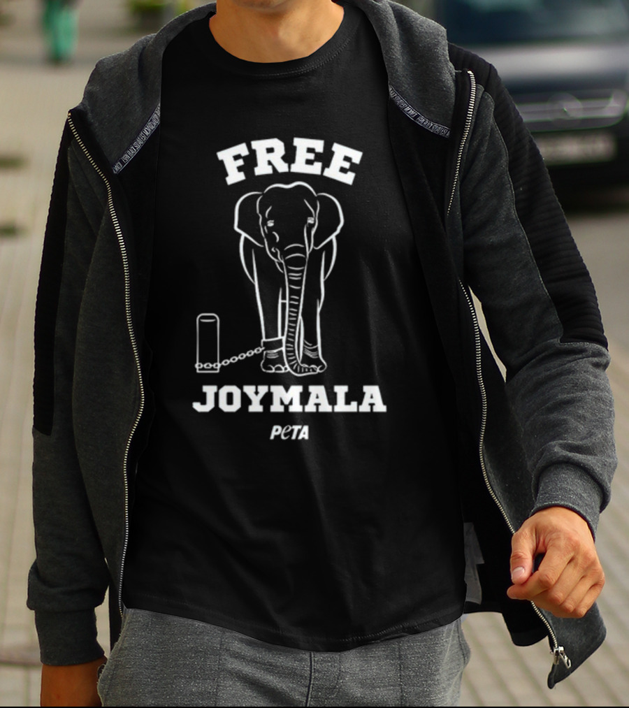 FREE JOYMALA PETA Elephant T-Shirt