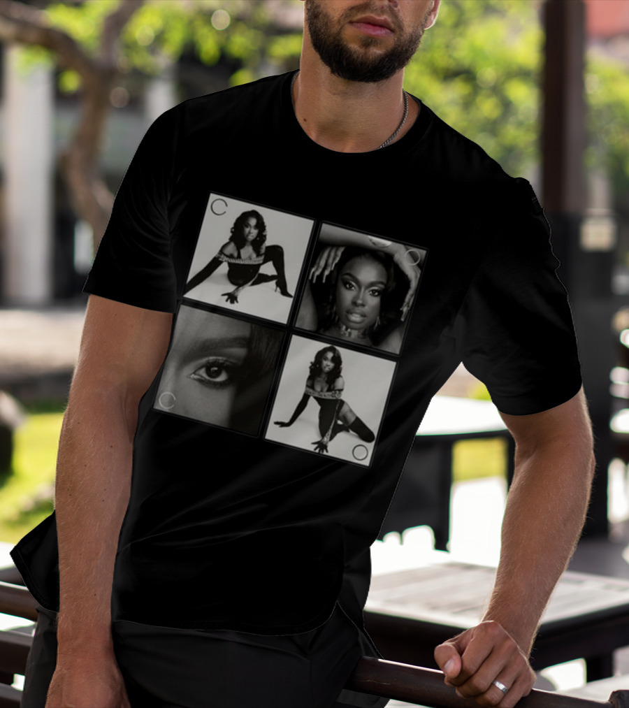 Coco Jones Coco Tonal Collage Photo T-Shirt