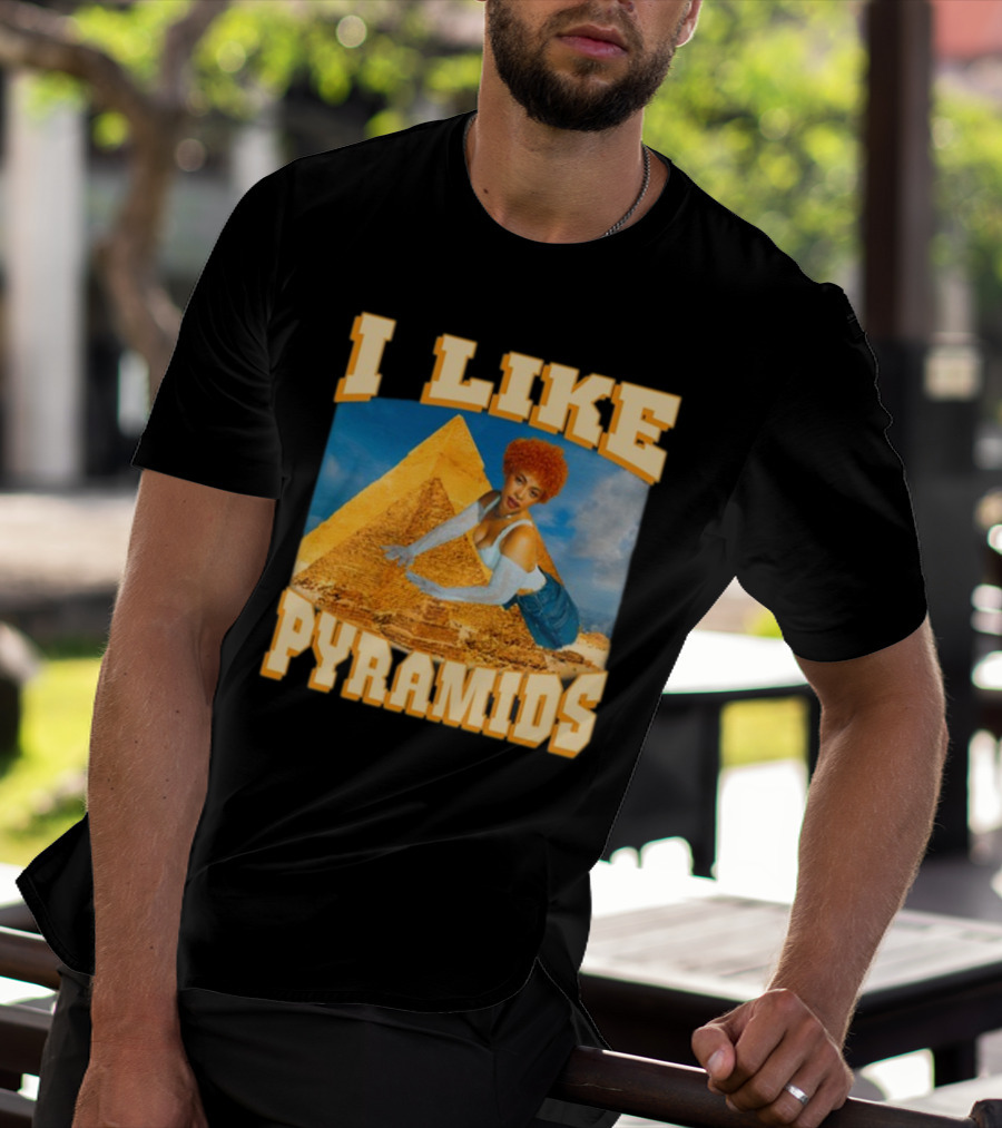 Ice Spice I Like Pyramids 90s Style Cleopatra Nostalgia T-Shirt