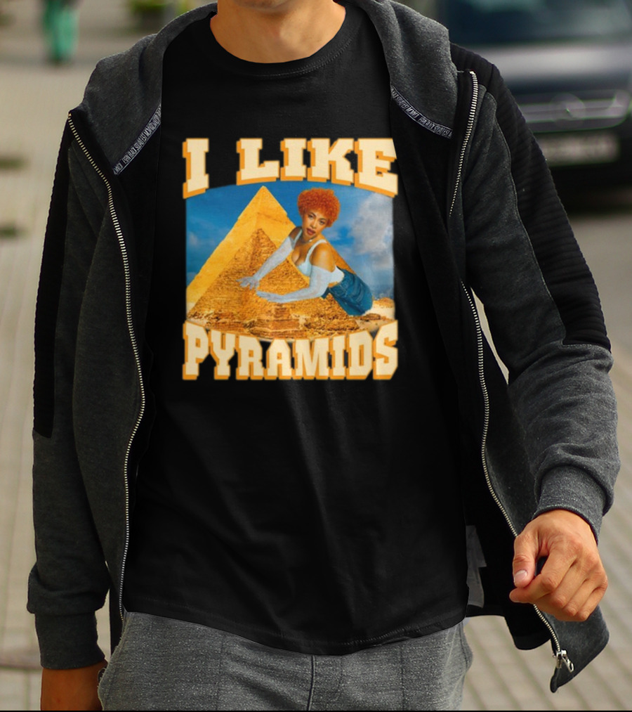 Ice Spice I Like Pyramids 90s Style Cleopatra Nostalgia T-Shirt