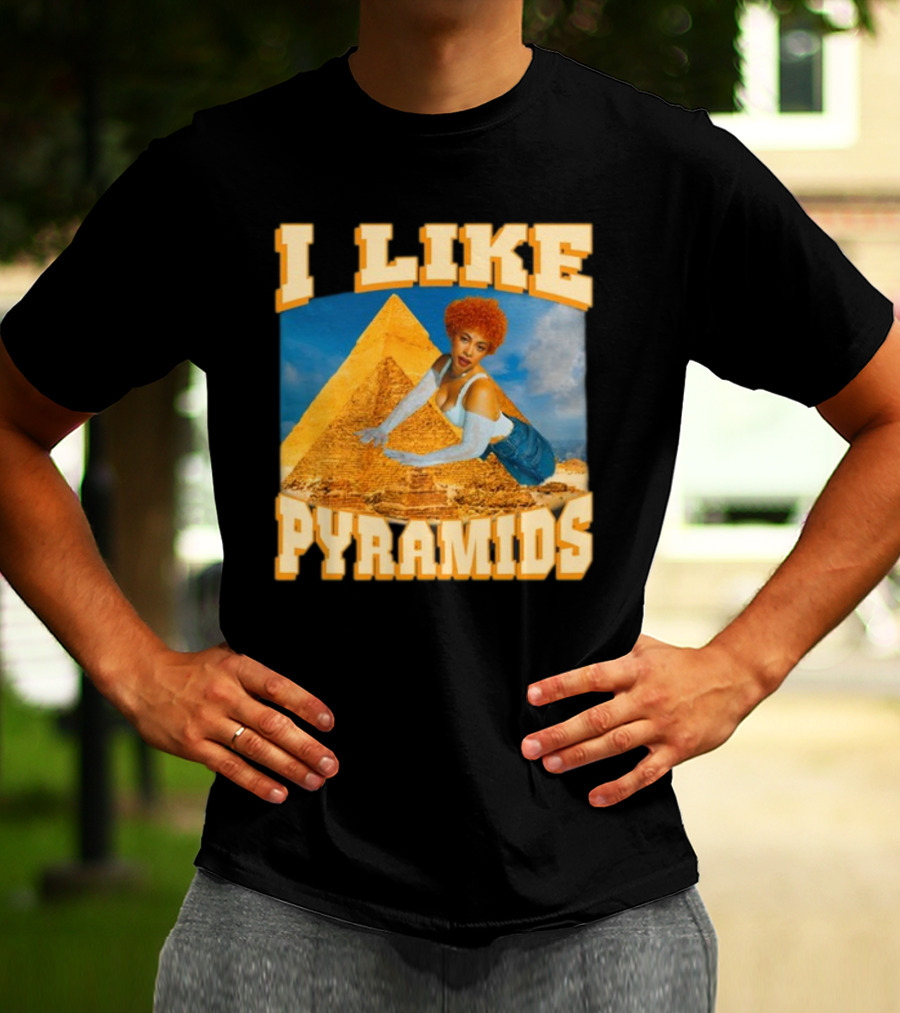 Ice Spice I Like Pyramids 90s Style Cleopatra Nostalgia T-Shirt