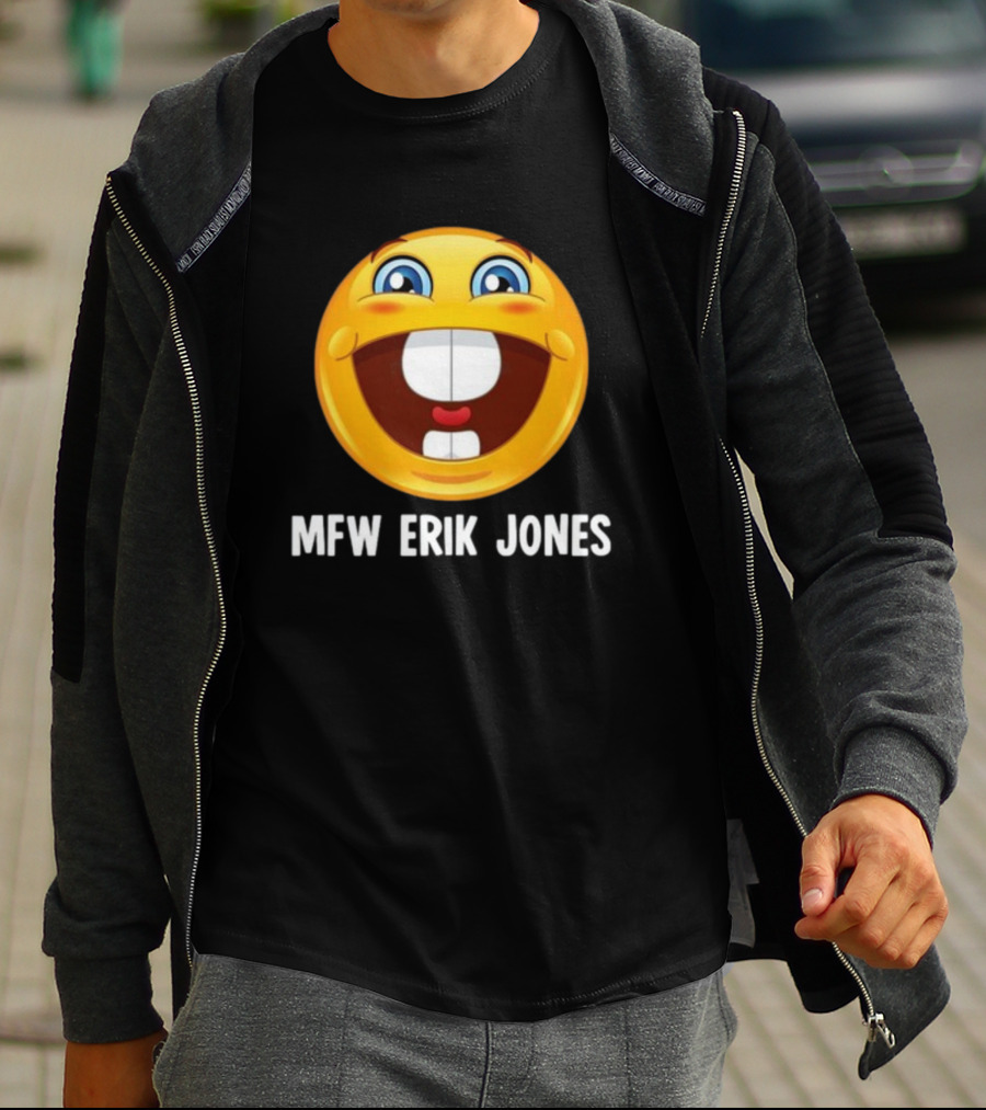 Mfw Erik Jones Emoji Reaction T-Shirt