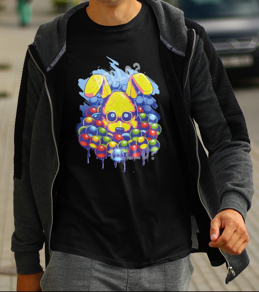 Five Nights At Freddy's Colorful Ball Pit Animatronic Surprise T-Shirt