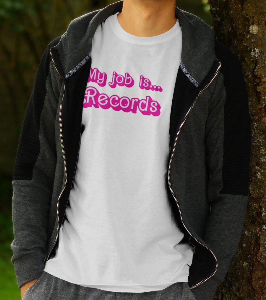 Barbie My Job Is Records T-Shirt