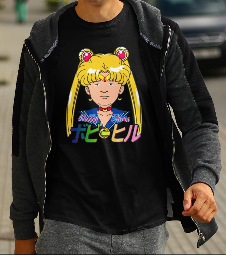 Bobby Moon Anime Parody Sailor T-Shirt