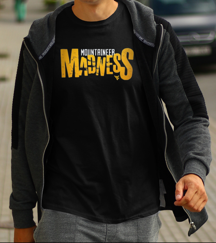 WV Mountaineer Madness WVU Sports Enthusiast T-Shirt