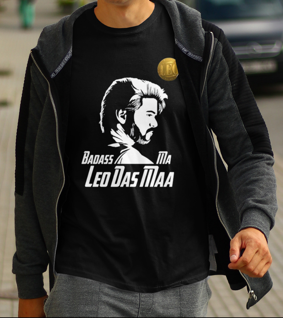 Badass Ma Leo Das Maa Bangalore Tamil Pasanga T-Shirt