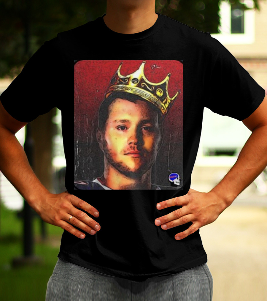 Goodberry Variant King Josh Of Buffalo Football Crown T-Shirt