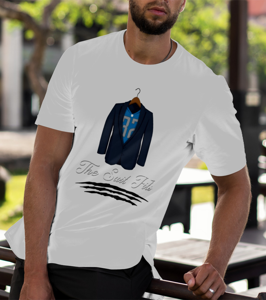 Tom Grossi 32 The Suit Fits Jersey And Blazer T-Shirt