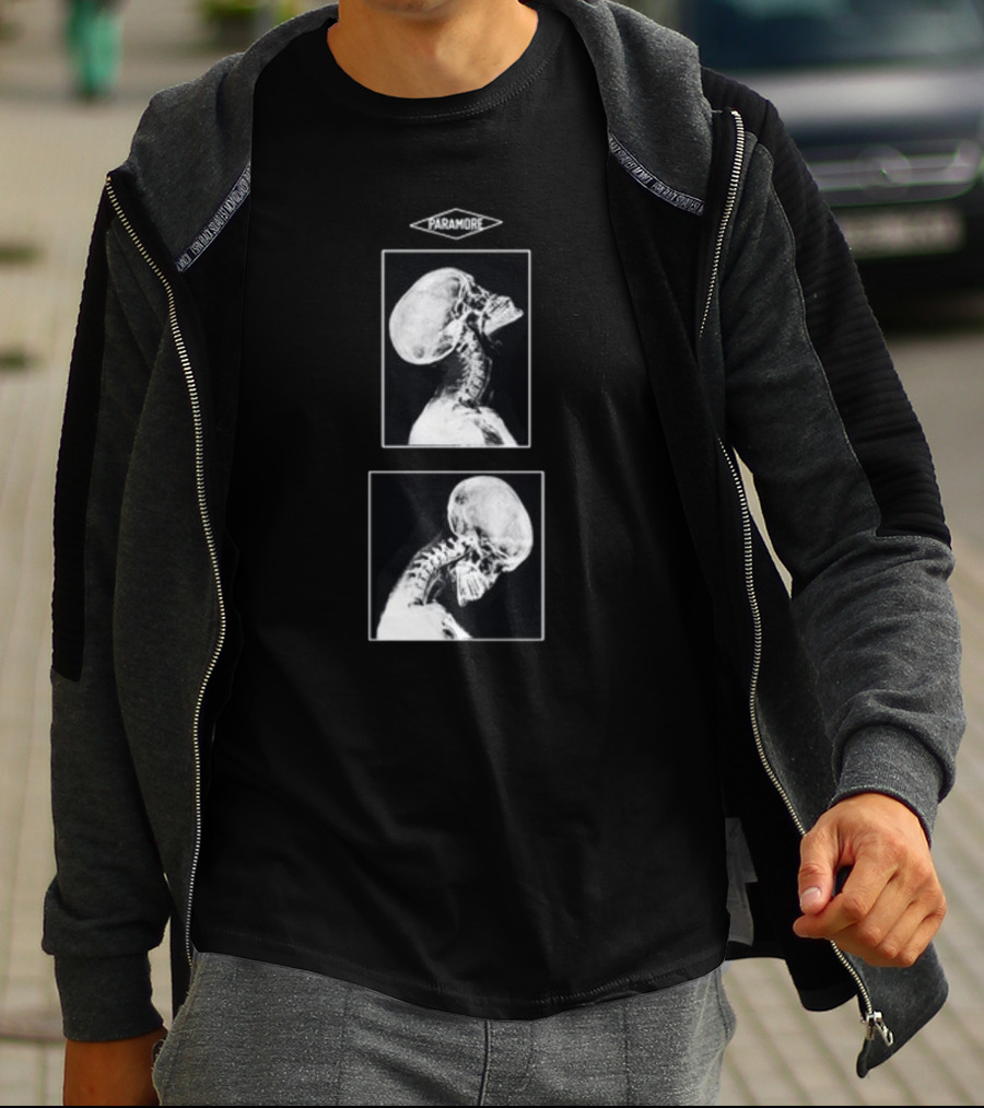 Paramore Head Banging X-Ray T-Shirt