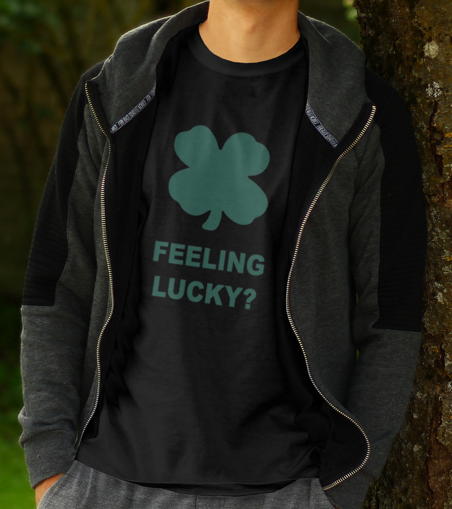 Feeling Lucky Clover Paul Mescal Wearing T-Shirt