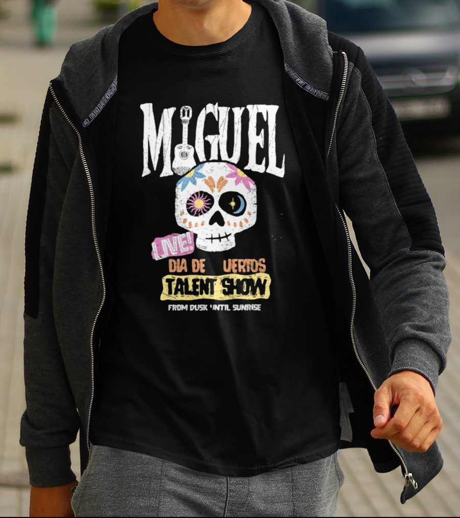 Miguel Live Dia De Muertos Talent Show From Dusk 'Til Sunrise T-Shirt