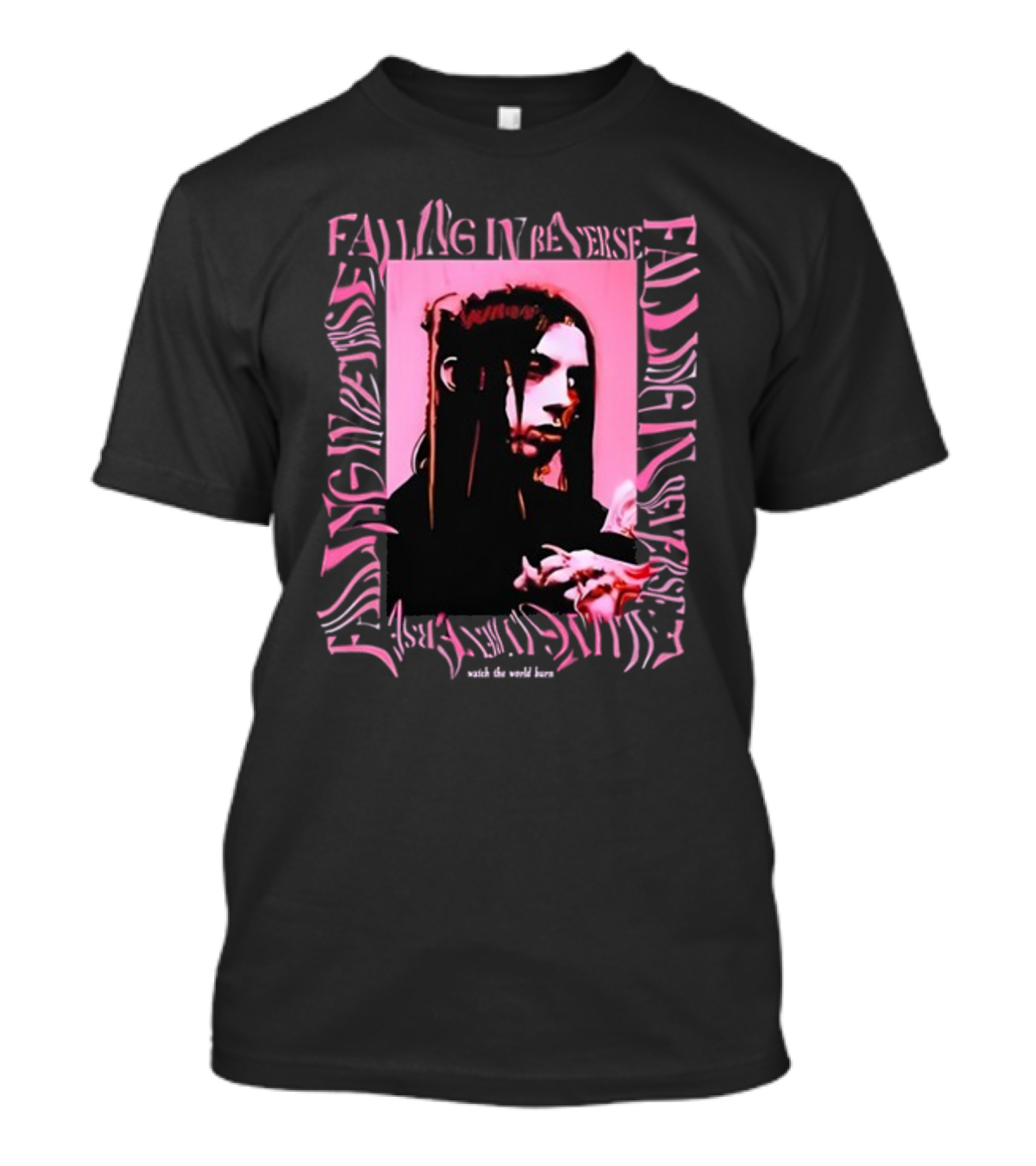 Falling In Reverse Watch The World Burn Melting Idol T-Shirt