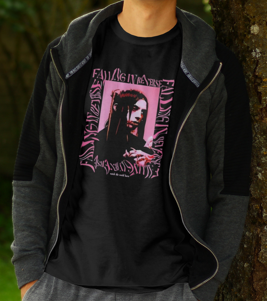 Falling In Reverse Watch The World Burn Melting Idol T-Shirt