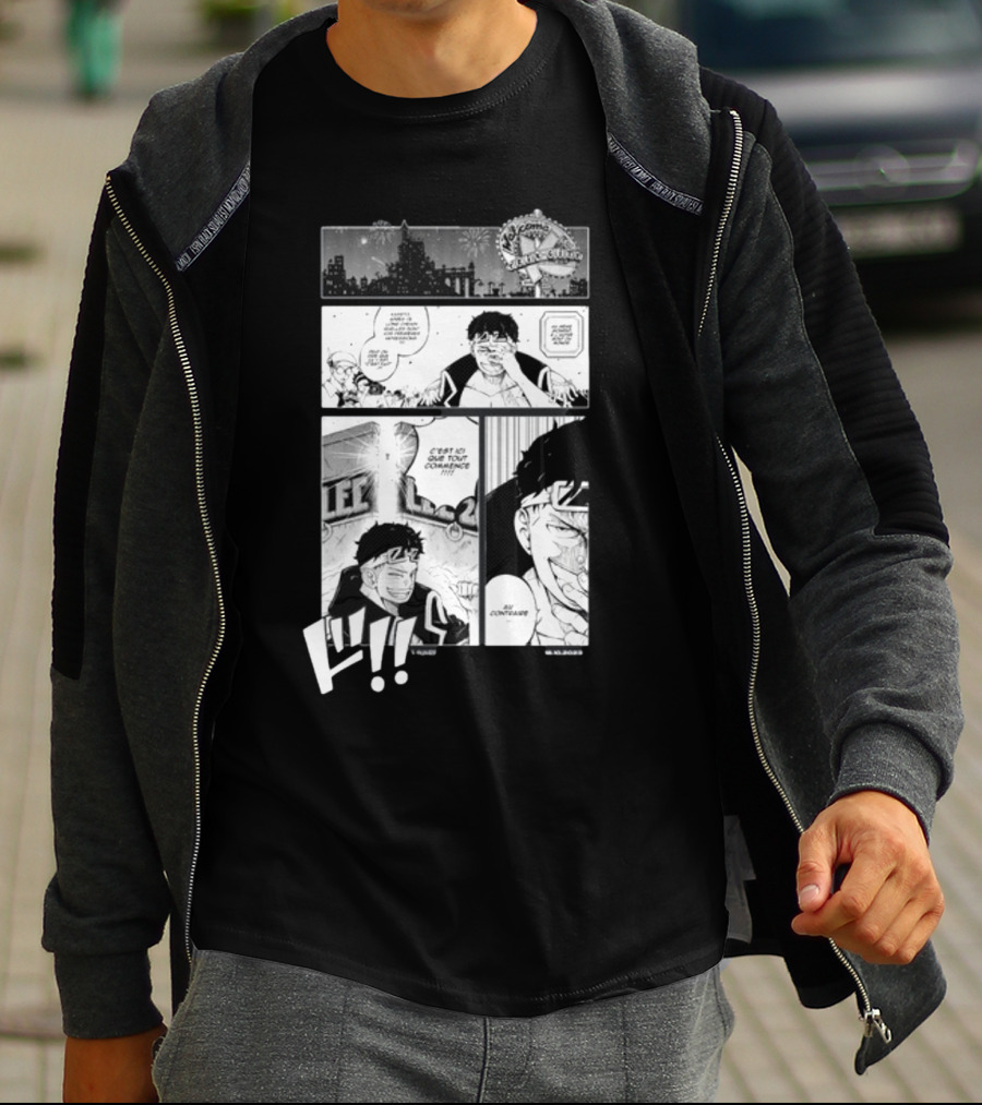 Karmine Corp Piece Of History Manga Comic Scene Chapter₪7 T-Shirt