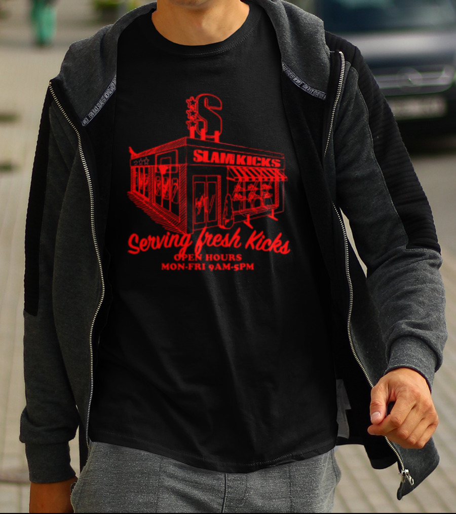 Slam Kicks Serving Fresh Kicks Mon-Fri 9AM-5PM T-Shirt