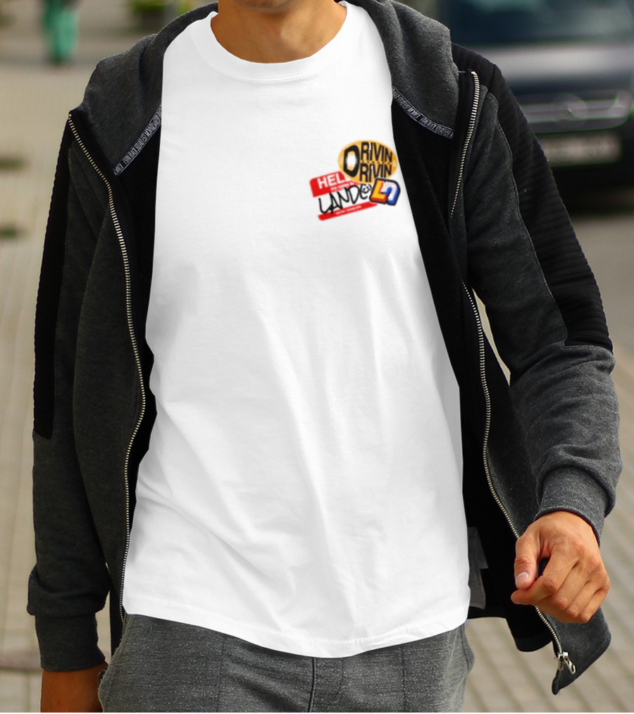 Hello My Name Is Lando Drivin' Drivin' Race 100 L7 T-Shirt