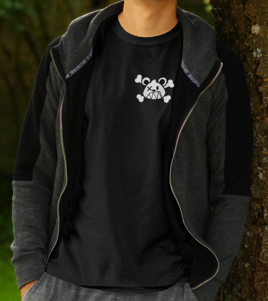 Killabears Killas-Ceramic Crossbones X-Eyed Bear T-Shirt