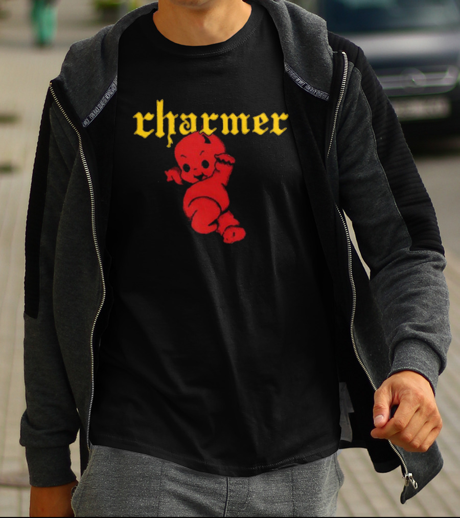 Charmer Cute Red Devil Character T-Shirt