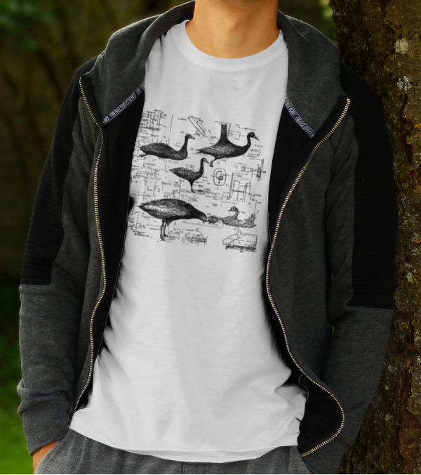 Caroline Polachek Shop Goose Blueprint T-Shirt