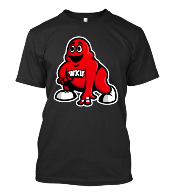 WKU Big Red Linemen Character T-Shirt