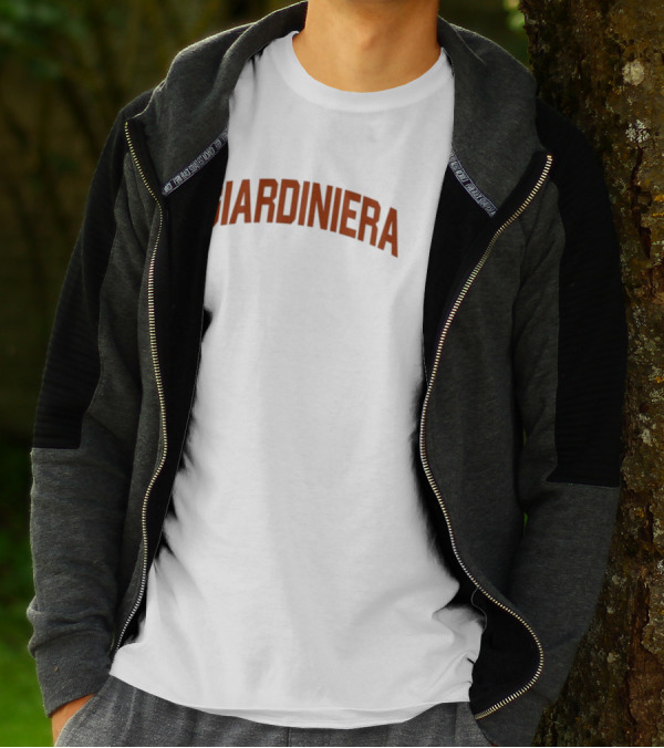 Eddie Giardiniera Bold Lettering T-Shirt