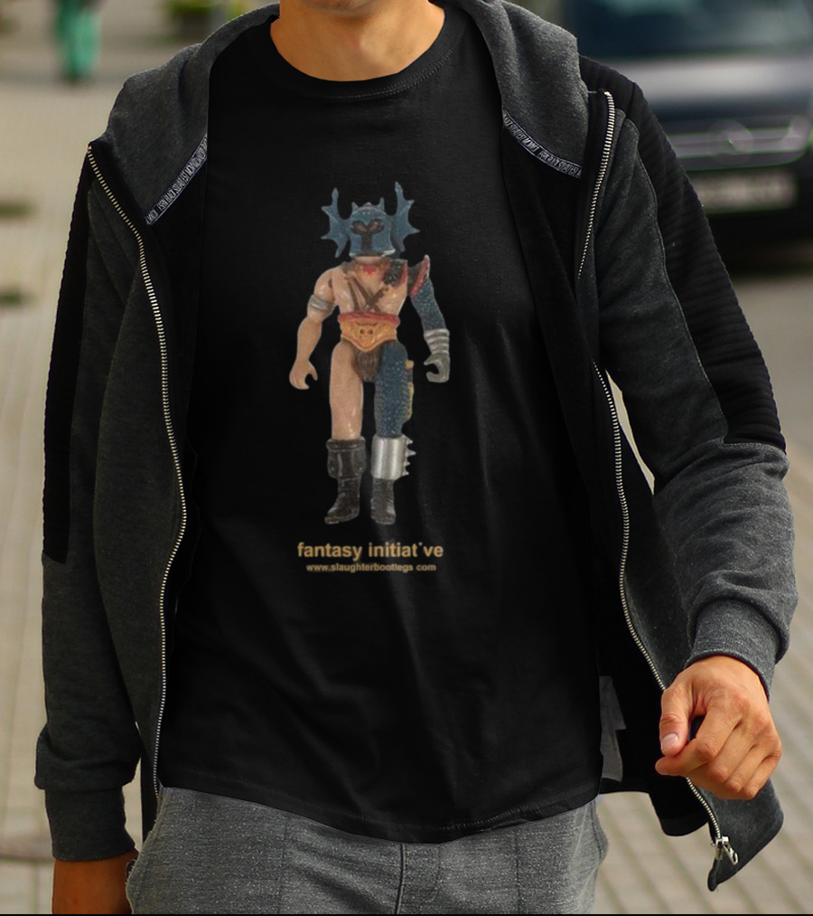 Fantasy Initiative I Came Not To Bring Peace But A Sword Action Figure Www.slaughterbootlegs.com T-Shirt