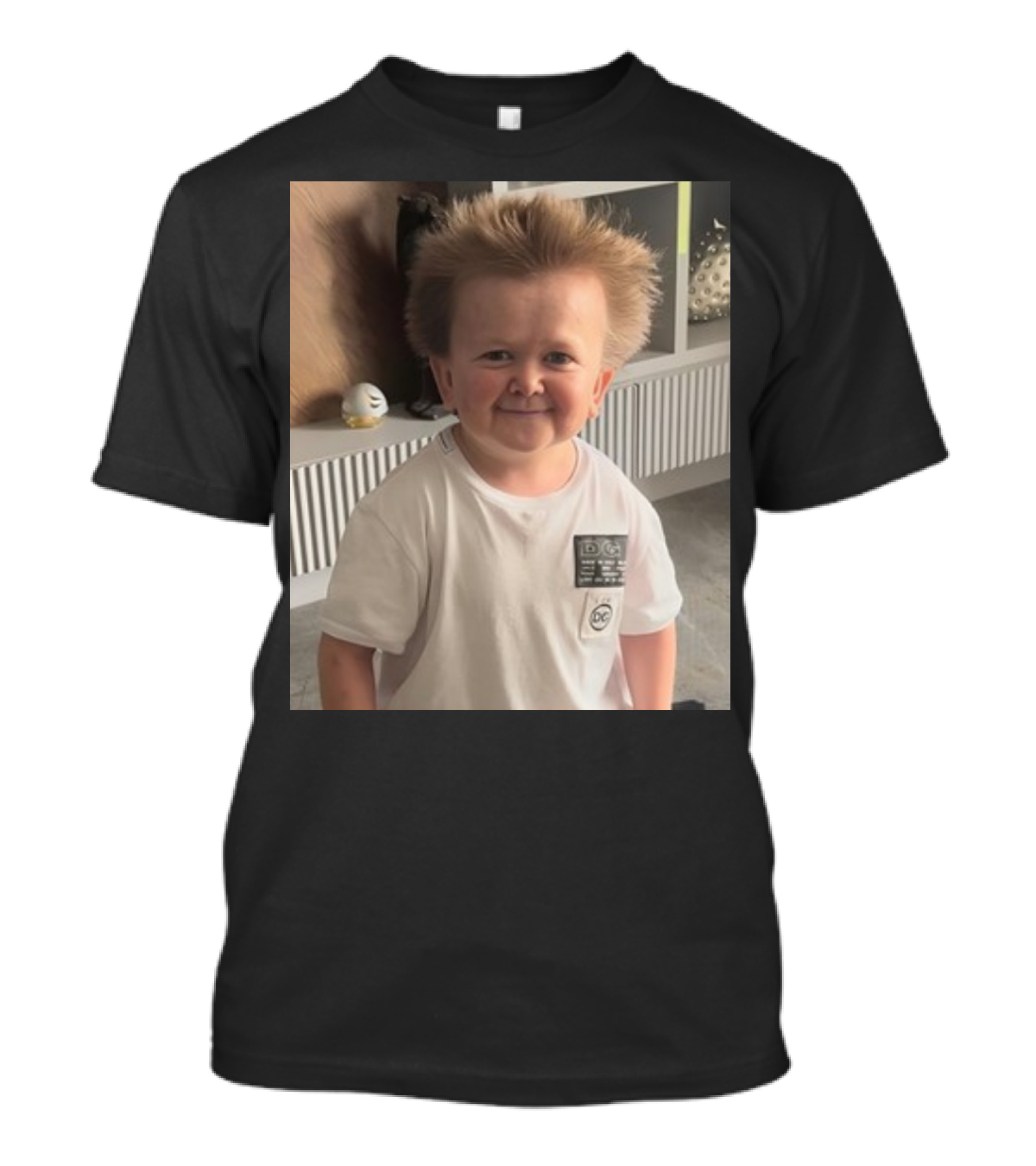 Grayson Waller Wear Hasbulla D&G DC White Tee Image T-Shirt