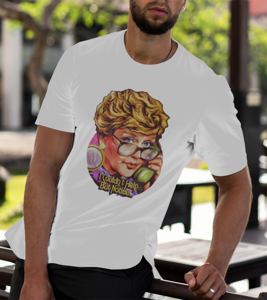 I Couldn't Help But Notice Retro Telephone Conversation T-Shirt