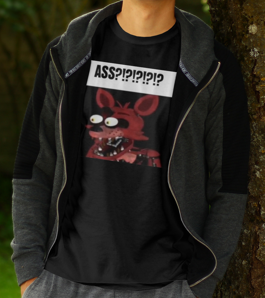 ASS Foxy FNAF Reaction Face T-Shirt