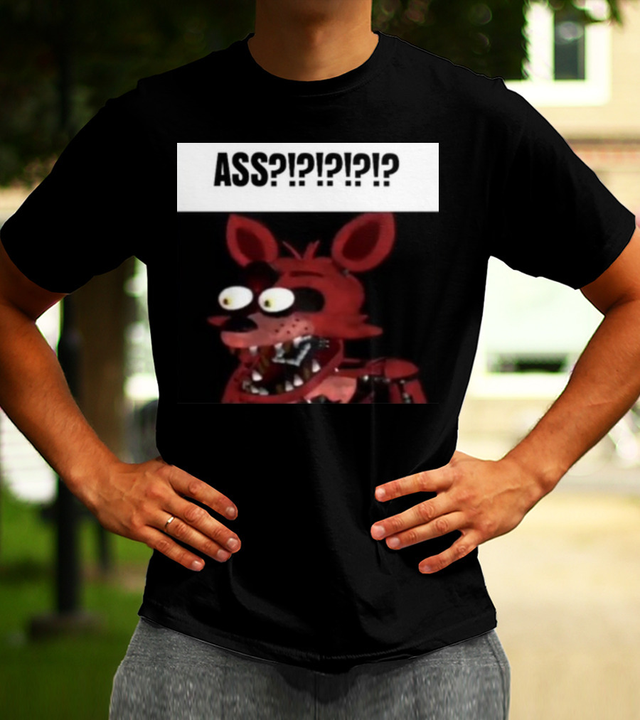 ASS Foxy FNAF Reaction Face T-Shirt
