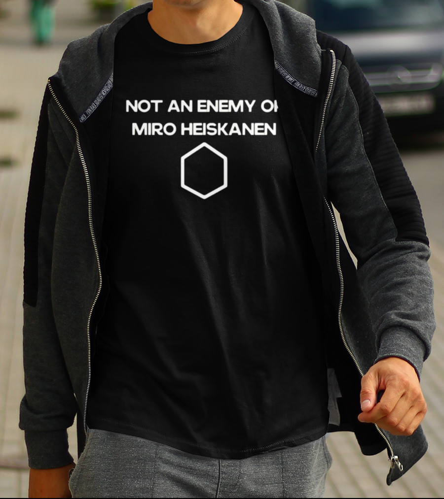 Not An Enemy Of Miro Heiskanen Hexagon T-Shirt