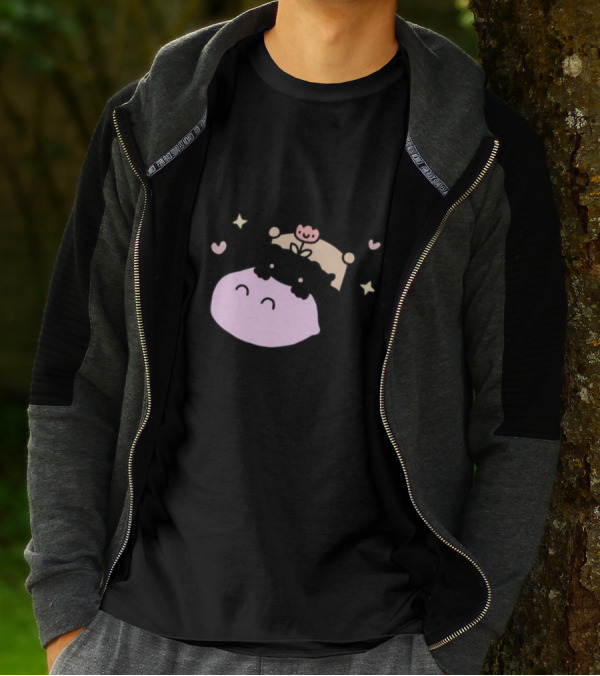 I'm Soooo Sleepy Cute Sleeping Characters With Hearts And Stars T-Shirt