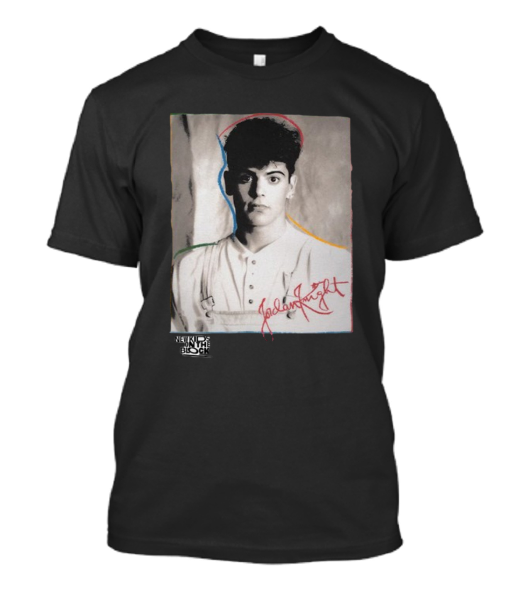 Jordan Knight Vintage Photo New Kids On The Block T-Shirt
