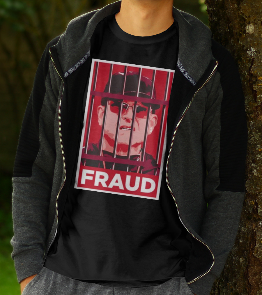Nebraska Fraud Bars Red T-Shirt