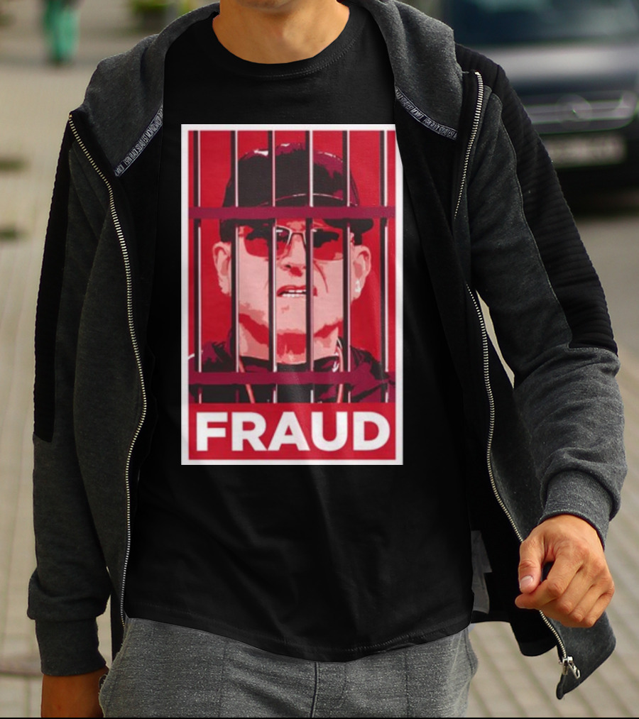 Nebraska Fraud Bars Red T-Shirt