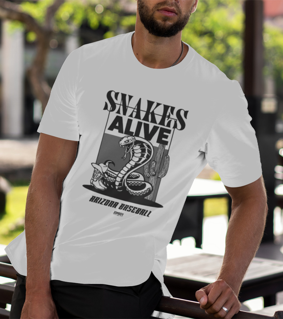 Snakes Alive Arizona Baseball T-Shirt