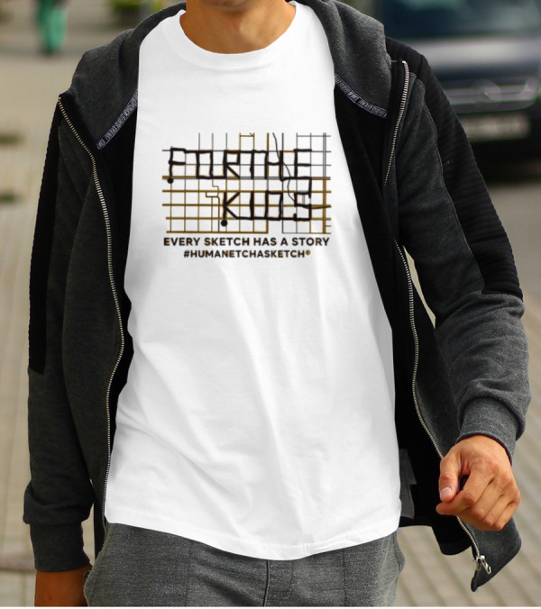 Push The Knob Every Sketch Has A Story #Humanetchasketch T-Shirt
