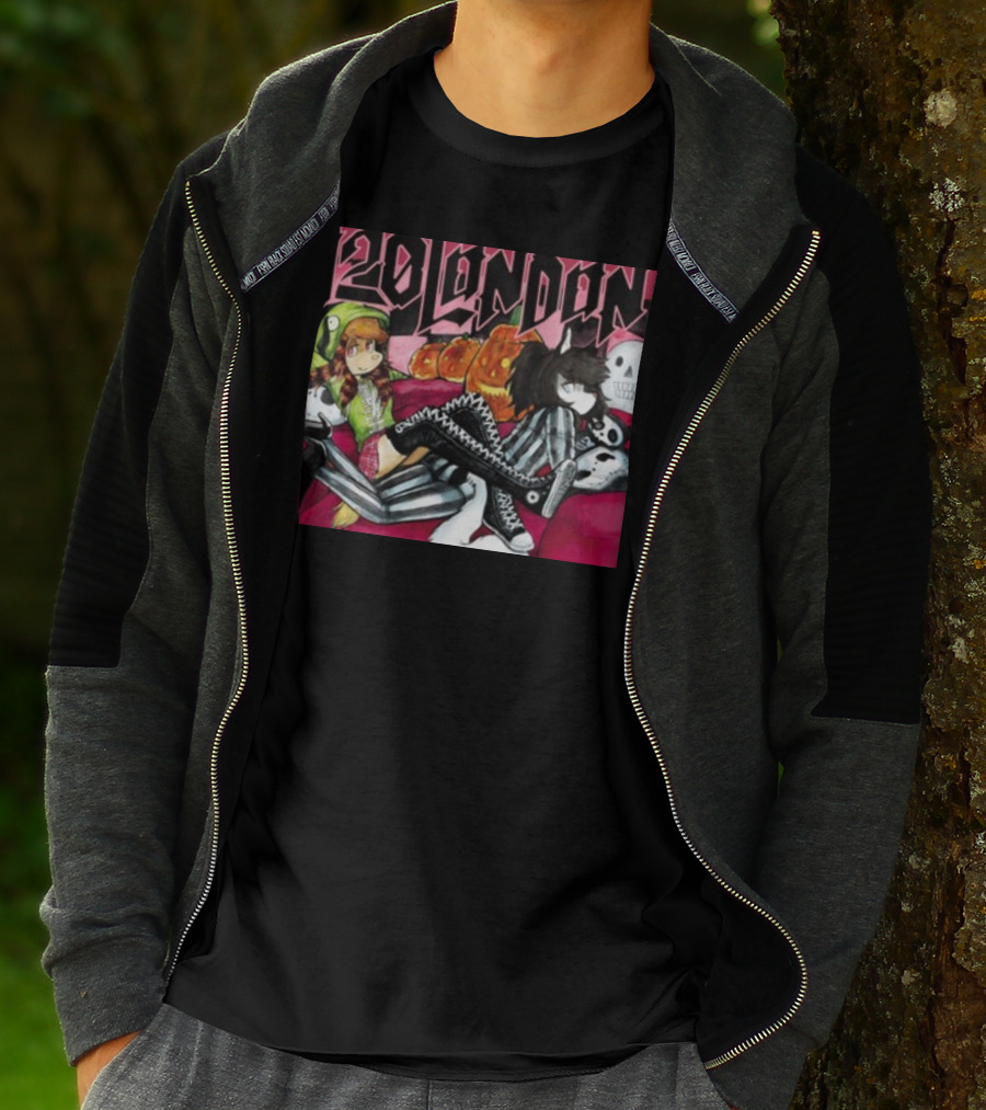 920 London Halloween Pumpkin Skeleton T-Shirt
