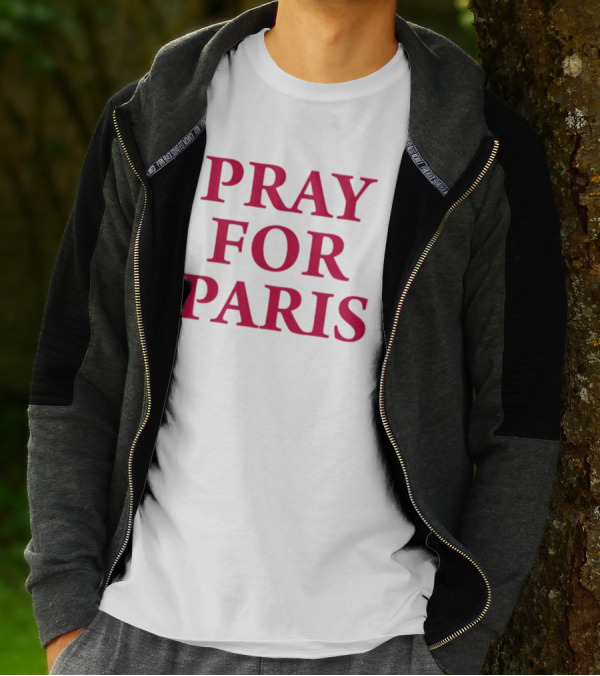 Blientele Pray For Paris And Then You Pray For Me Pray For Paris T-Shirt